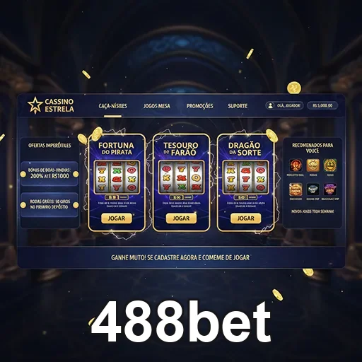 Tela mostrando navegação fácil no casino mobile com economia de dados